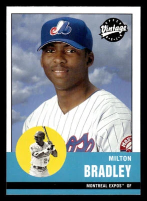 2001 Upper Deck Vintage #250 Milton Bradley Card Montreal Expos - Image 1 of 2