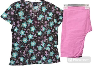 Medgear And Absolute Brand Scrub Top And Bottom Size XS - Picture 1 of 10