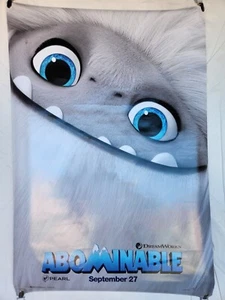 40"x27" 2019 Dreamworks Abominable Everest Close Up Movie Poster Doubke Sided - Picture 1 of 5