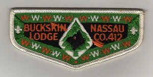 OA Buckskin Lodge 412, solapa S-5, respaldo de plástico, ¡como nuevo! - Imagen 1 de 1