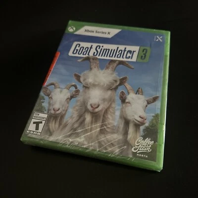 Nuevo Sellado Xbox Series X Goat Simulator 3 Clasificado Adolescente Foto 1 de 4