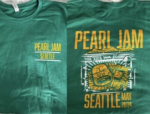 PEARL JAM SHIRT XL SEATTLE 5/28/2024 DARK MATTER CLIMATE PLEDGE TRAFFIC TROLL - Picture 1 of 7