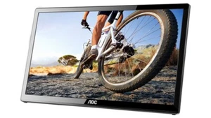 AOC USB Powered Portable Monitor E1759FWU 17” USB 3.0 - Picture 1 of 4