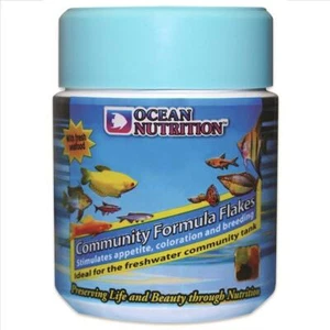Ocean Nutrition Community Formula Flakes 71g Fish Food For Colour Breeding - Picture 1 of 1