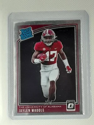 Jaylen Waddle 2021 Chronicles Optic Draft Rated Rookie - #207 - Alabama - Image 1 of 2