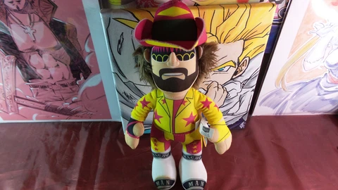 Bleacher Creature WWE Superstar Macho Man Randy Savage 10" Plush Figure Cover
