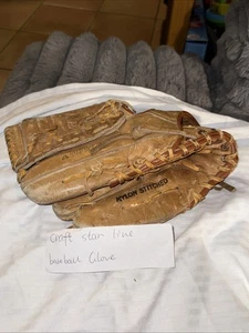 Vintage Craft "The Star Line" Baseballhandschuh Nylon genäht - Bild 1 von 8