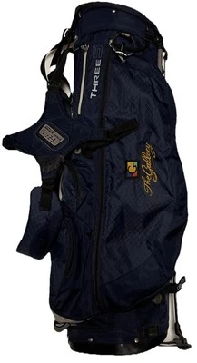 Bolsa de pie de golf Sun Mountain Three 5 6 vías correa EZ-Fit azul logotipo de la galería Foto 1 de 4