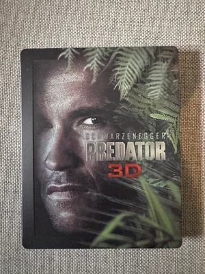 blu-ray PREDATOR 3D Steelbook 1987 Arnold Schwarzenegger REGION FREE - Image 1 of 3