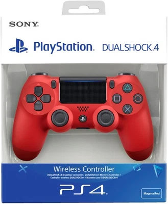 Sony DualShock 4 V2 Controller Wireless PlayStation 4 Magma Red - Immagine 1 di 4