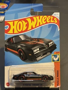 Pontiac Firebird T/A 206/250 negro Hot Wheels Muscle Mania 4/5 '77 - Imagen 1 de 4