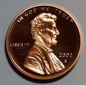 2002-S Lincoln Memorial Cent Gem Proof Einzelmünze - Bild 1 von 2