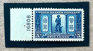 U.S. #619 VF-XF NH w/CERT. NICE STAMP!!! - Picture 1 of 2