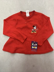 NWT Vintage Mickey’s Stuff For Kids Minnie Mouse Long Sleeve Shirt | Size: 4 - Picture 1 of 11