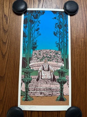 Tim Doyle - Kill Bill "Pai Mei Awaits" Limited Tarantino Movie Poster Art Print - Image 1 of 4