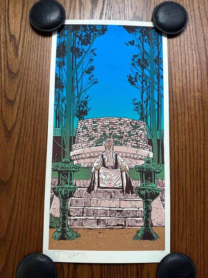 Tim Doyle - Kill Bill "Pai Mei Awaits" Limited Tarantino Movie Poster Art Print - Image 1 of 4