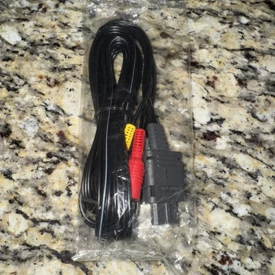 Nintendo OEM Official AV Cable (SNES, N64, GC) Brand New Sealed - Image 1 of 4