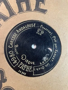 Disque Pathe 4975 Chanteclair Caresse Andalouse - Imagen 1 de 3
