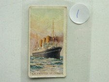 Merchant Ships World  Imperial Tobacco Car 1924SS EMPRESS OF CANADA   NO1