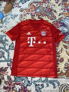 FC Bayern Munich 2020/2021 Home Sz L shirt jersey trikot football soccer Adidas - Picture 1 of 6