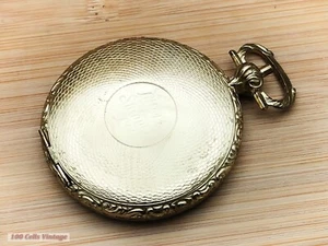 Small Fob Watch Style Lilly and Skinner Vintage Ladies Powder Compact -cvi - Picture 1 of 5