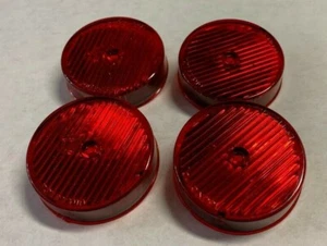 (4) Qty. of TecNiq S30-RR00-1 2" Round LED Low-Profile Side Markers - Bild 1 von 2