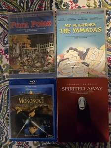 Studio Ghibli Movies (Pom Poko, Spirited Away, Yamadas, Mononoke) - Picture 1 of 4
