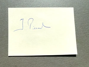 JACQUES PICCARD (†2008) Ozeanograph signed Briefkarte 7x10 Autogramm - Picture 1 of 1