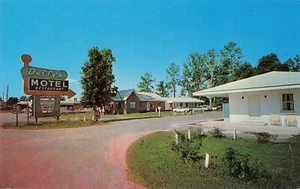 Calhoun, Georgia Postcard Duffy's Motel South About 1960s   P5 - Picture 1 of 2