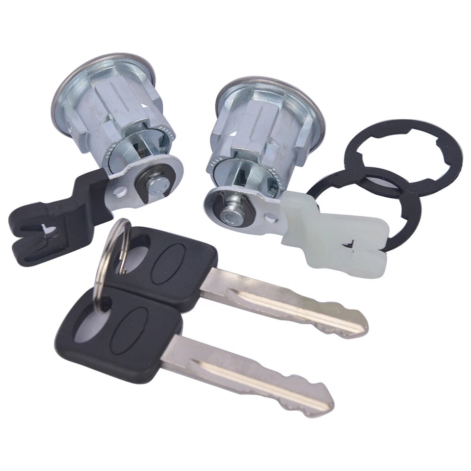 Door Lock Cylinder & Keys for Ford Ranger E-150 E-250 Mercury Mazda Truck SUV - Image 1 of 4