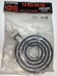Genuine Stokes Model 1250-10(S), 6 1/4”, 1250W 240V Hotplate Element - Picture 1 of 3