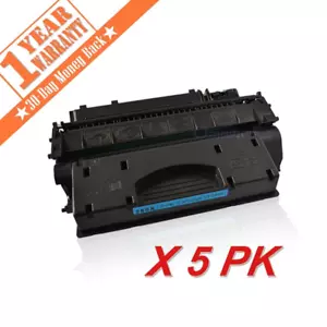 5 CF280X 80X Toner Cartridge for HP LaserJet Pro 400 M401dw M425dw M401a M401d - Picture 1 of 7