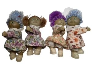 4 Mini muñeca vintage miniatura repollo parche niños clip en lápiz abrazador CPK - Imagen 1 de 5
