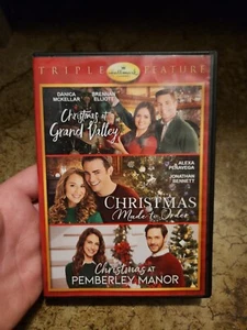 Hallmark Holiday Collection Triple Feature: Christmas At Grand Valley Made Order - Picture 1 of 6