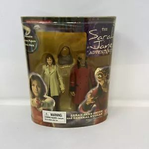 Sarah Jane Smith Adventures & General Kudlak Action Figure Set New - Picture 1 of 7