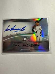 K135,360 - 2010 Bowman Platinum Prospect Auto Refractors #GH Gorkys Hernandez