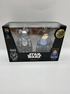 Bearbrick Star Wars Jango Fett Boba Medcom Juguete Feliz Nuevo Sellado - Imagen 1 de 2