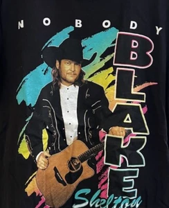 Camiseta Blake Shelton Nobody Negra Unisex Talla L - Imagen 1 de 6