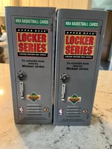 1991-92 Upper Deck Michael Jordan Locker Series Box #2&3 Empty boxes only - Bild 1 von 6