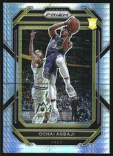 2022-23 Panini Prizm Prizms Hyper #267 Ochai Agbaji