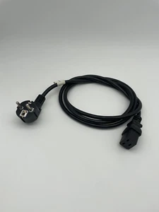 Anschlusskabel [1x Kaltgeräte-Buchse C19 - 1x Schutzkontakt-Stecker] - Afbeelding 1 van 2
