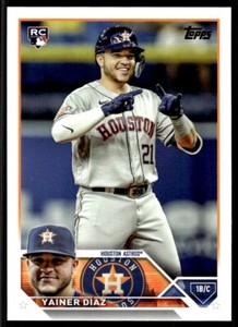 Yainer Díaz 2023 Topps Series 2 D13 RC #635 Houston Astros