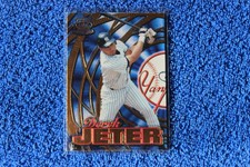 1997 Pacific Crown Collection Prism Sluggers & Hurlers Derek Jeter #SH-5A HOF