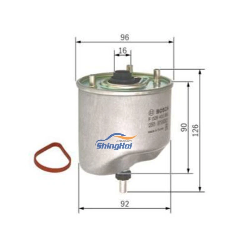 Genuine New Filter F026402862 For PEUGEOT CITROËN FIAT MITSUBISHI TOYOTA - Image 1 of 1