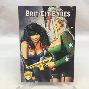 Edge Entertainment - Judge Dredd : Movie Brit-cit Babes 1995 Proto 6 Promo Card - Picture 1 of 6