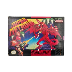 Super Metroid (Super Nintendo, 1994) SNES autentico completo testato CIB - Foto 1 di 11