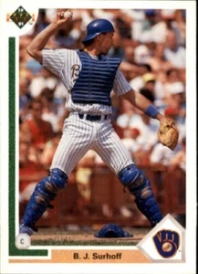 B2650- 1991 Upper Deck BB Card #s 254-503 +Rookies -You Pick- 15+ FREE US SHIP - Picture 1 of 499