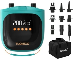 Tuomico 20PSI High Pressure SUP Electric Pump Paddleboard Pump Electric Portable - Picture 1 of 1