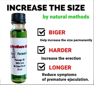 P10 HOMBRE HOMBRES AGRANDADOR ACEITE DE CRECIMIENTO MÁS GRANDE CRECER MÁS DURO MÁS GRUESO HOMBRE TALLA 24 m - Imagen 1 de 12