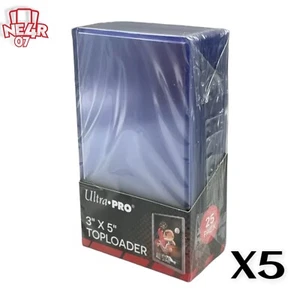 Regular Toploader Ultra Pro 3x5 Per Carte Sigillate Sealed Pokemon Yugioh Mtg X5 - Photo 1 sur 8